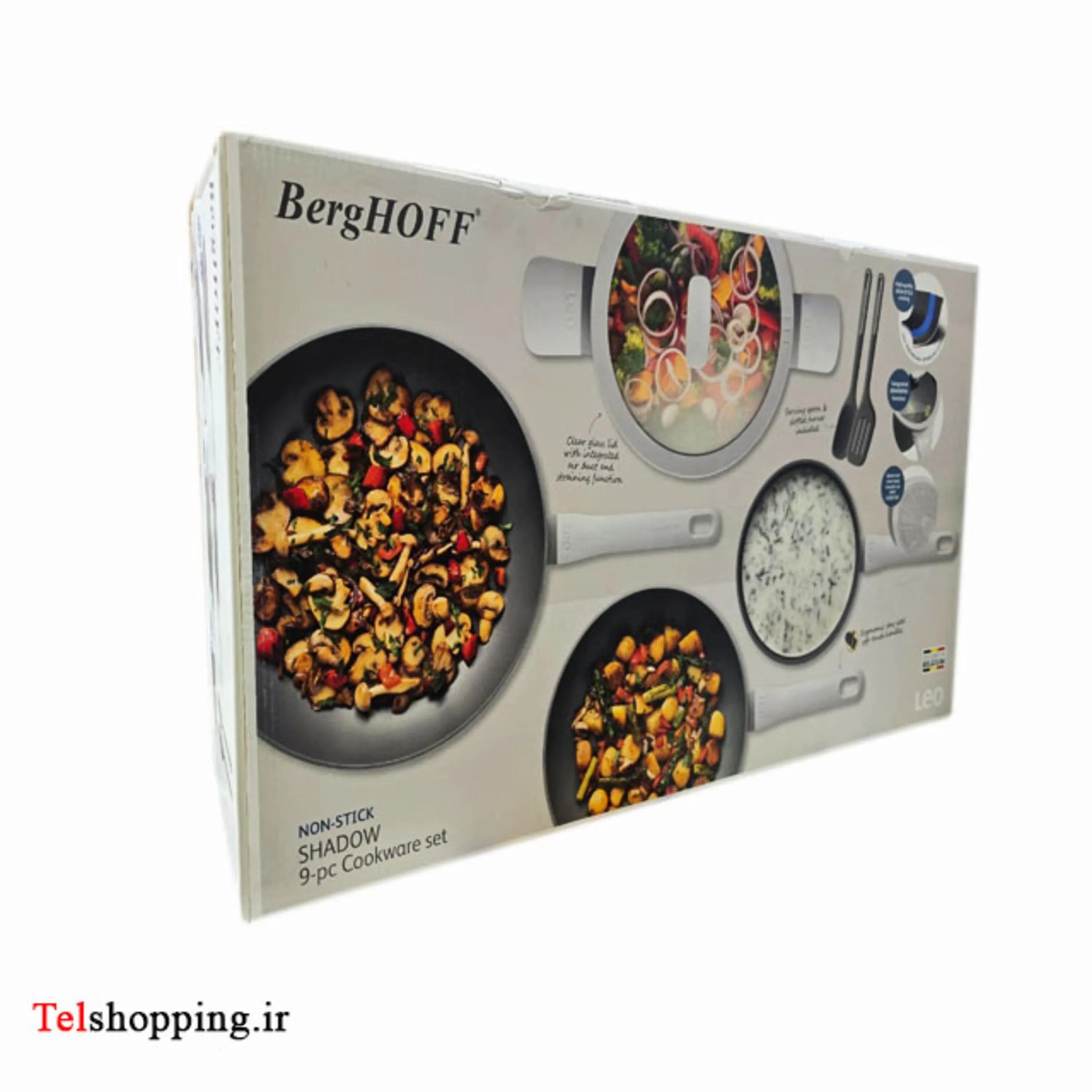 سرویس ماهیتابه 9 پارچه برگهاف